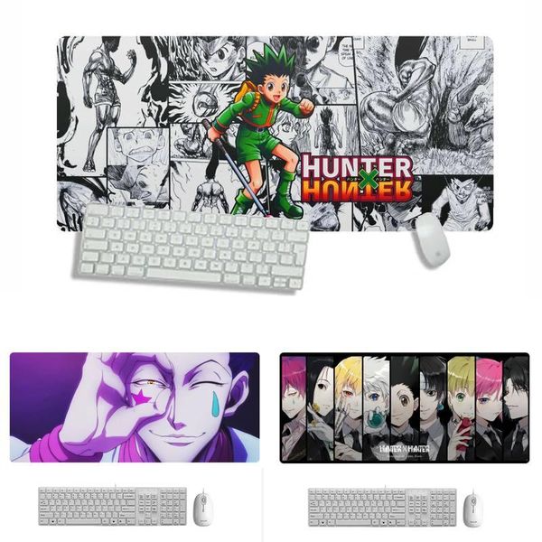 

mouse pads & wrist rests x killua figure diy design pattern game mousepad xl xxl non-slip cushion thickness 2mm lockedge equal le