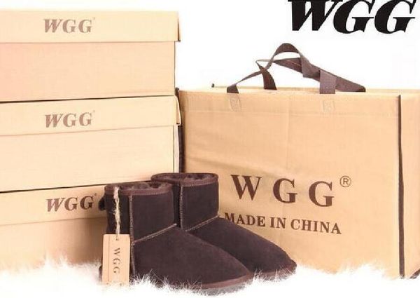 

womens boots winter shoe 17 color aus classical short 5825u women snow boots keep warm boot can shoes blue, Black