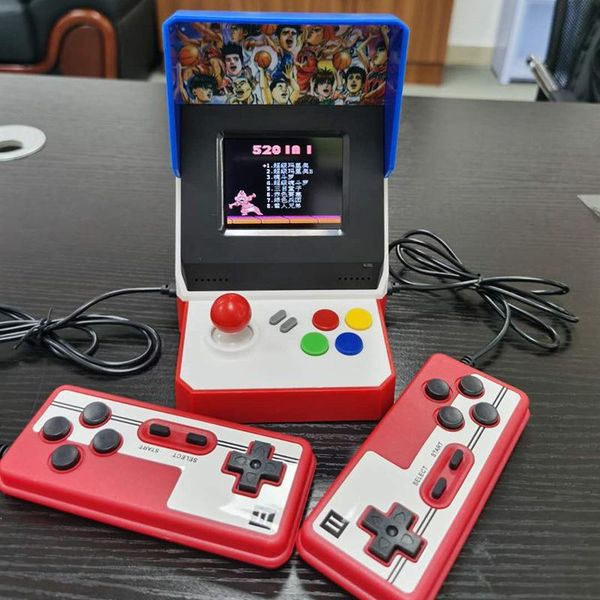 

screen classic retro mini handheld game console x6machine with built-in 111 games portable players