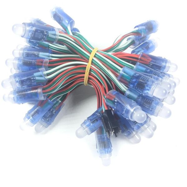 

12mm ws2811 full color rgb led pixel module dc5v ip68 waterproof point lights for advertisement light modules