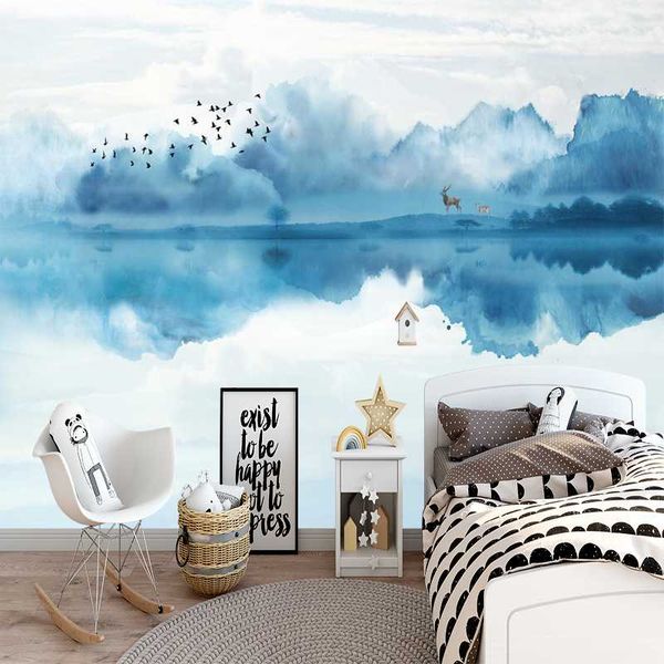 

milofi 3d custom wallpaper misty mountain elk wallpapers