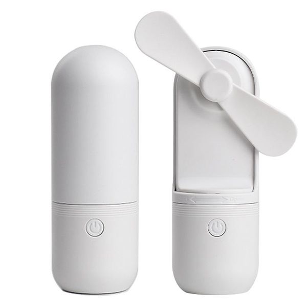 

electric fans smart portable fan with built-in 800ma rechargeable battery usb port useful cooling air mini for home