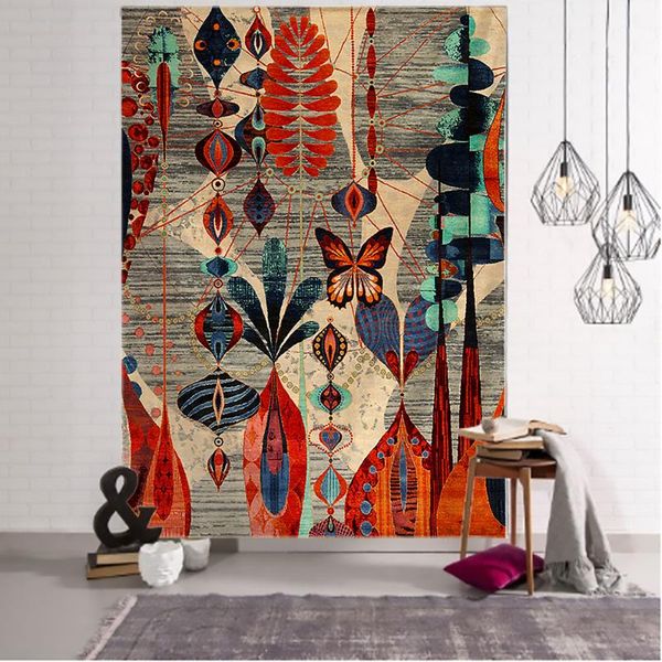 

tapestries boho decor abstract flower tapestry wall hanging bohemia room home decoration mandala hippie tapiz mural