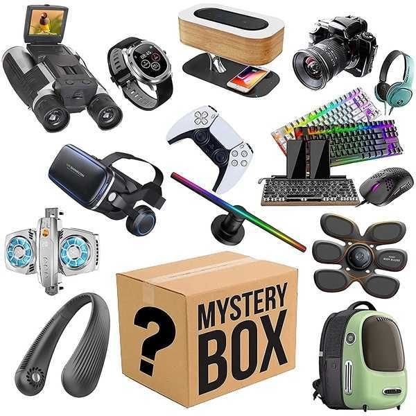 

mystery lucky box mysteries boxes electronic,lucky boxes,mysterious random products,there is a chance to open: such as drones,digital