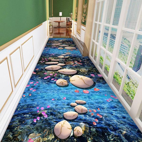 

rock landscape corridor carpet soft bedroom rugs children play mat modern home decorative area rug carpets for living room
