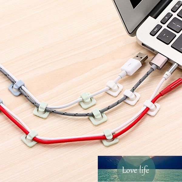 18Pc Desk Wall Organizer Tie Fixer Organizer Line Adesivo Morsetto Fissaggio Fissaggio Tidy Holder Cavo Cavo Wire Line Organizer Clip Prezzo di fabbrica design esperto Qualità