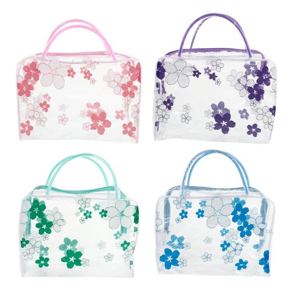 

storage bags 4pcs portable toiletry cosmetic pouches organizer for travel