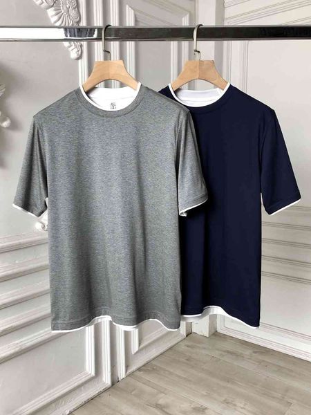 

tee 2021 Summer Collection 100% Cotton Quality Luxury Design Men's T-shirt, White