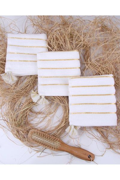 

100% cotton 30x30cm 3 piece guest towel set