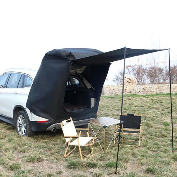 

tents and shelters 3-4 persons suv mpv car tail tent ourdoor waterproof awning trailer beach sunshade for self-driving travel camping
