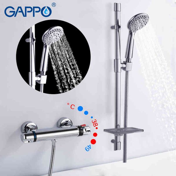 

other faucets, showers & accs gappo bathtub faucets shower faucet thermostatic mixer bath wall mounted extension holder adjustable slide bar