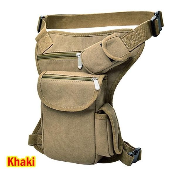 

waist bags men canvas drop leg bag fanny pack belt hip bum military travel multi-purpose motorcycle messenger shoulder
