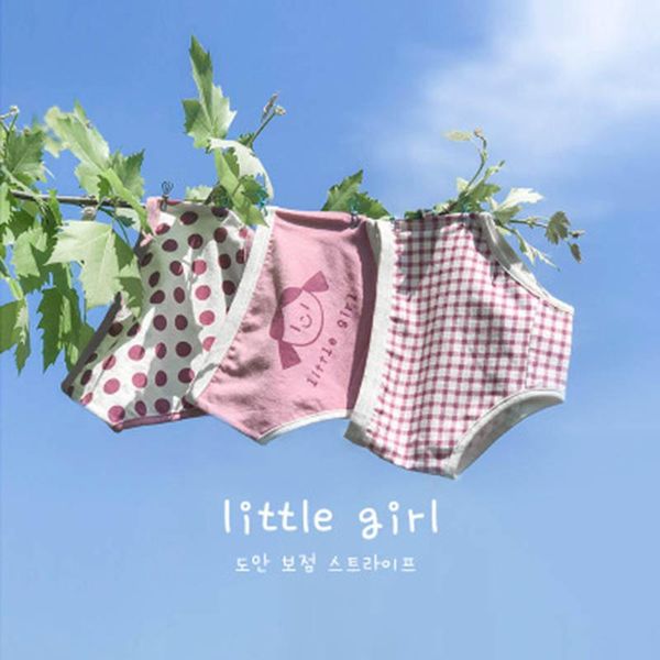 

pieces / lot 2-8y polka dot cotton children underwear girls panties cute boys briefs child soft girl pants, Camo