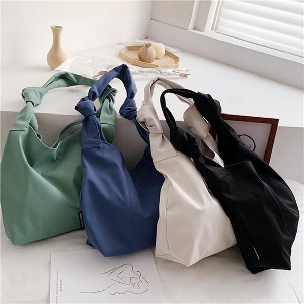 

evening bags ladies large capacity hobos crossbody bag women nylon simple shoulder messenger solid color fashion package