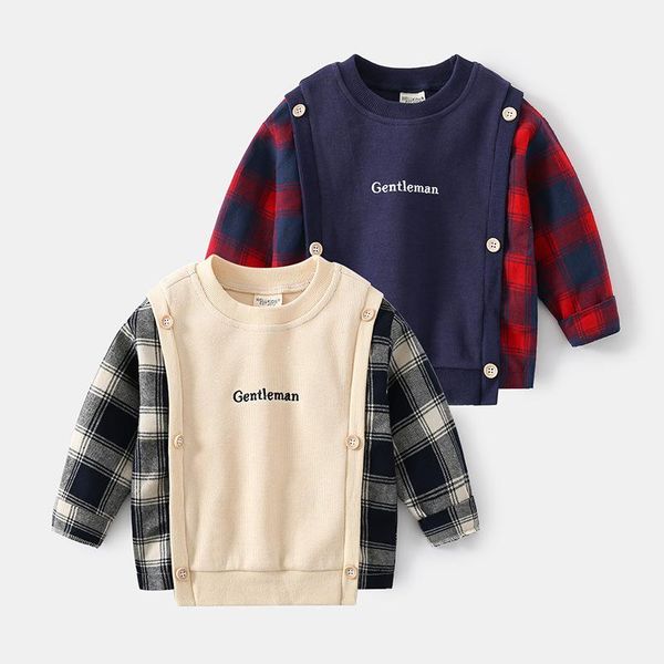

hoodies & sweatshirts boys sweatshirt kids for girls children's boy baby hoodie children cotton clothes toddler child sportswear 2-8y, Black