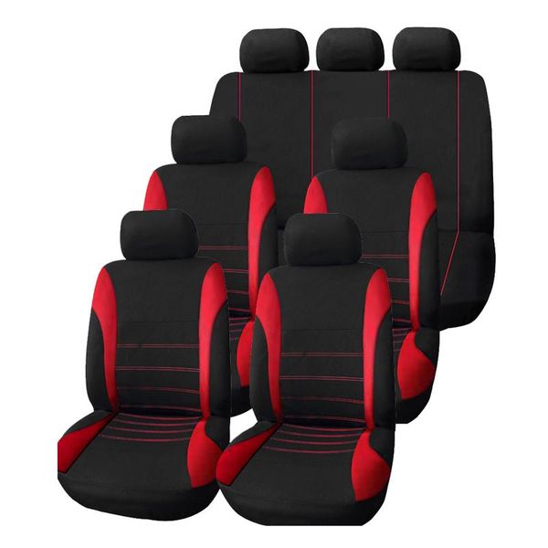 

car seat covers autoyouth 7pcs polyester fabric cover vehicle protector universal size fits most cars