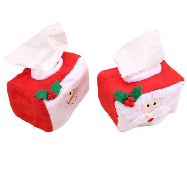 

christmas decorations home el restaurant bar diy tissue box decoration year holiday