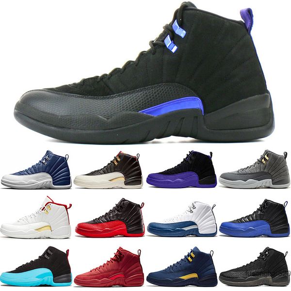 

2022 2021 classic jumpman basketball shoes 12 men 12s black purple cny dark concord fiba flu game french blue gym red michigan taxi universi