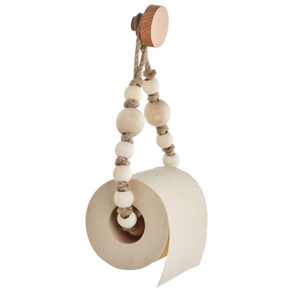 

toilet paper holders nail-sticker towel rack bathroom wooden hook accessories holder bracket