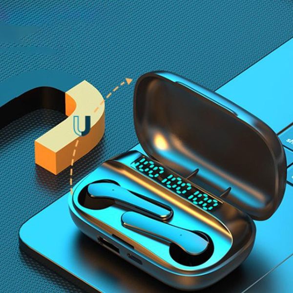 

bluetooth 5.0 headset tws wireless earphones mini earbuds stereo headphones &