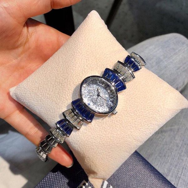 

herhome qualtiy zircon elements leaf austrian crystal bracelet watch for wedding party fashion jewelry made with wholesale wristwatches, Slivery;brown