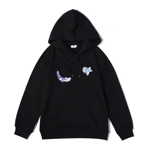 Hoodies Sweatshirts Erkek Çift Erkekler Üst Renkli Katlar Kapşonlu Kazak Ceket Moda Hip Hop Kadınlar Uzun Kol Sonbahar ve Kış