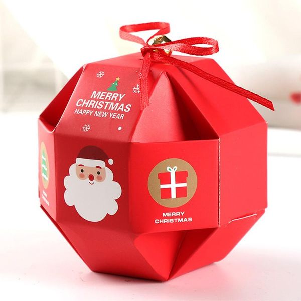 

gift wrap 10pcs cookie birthday candy box party favor santa claus wedding packaging bag christmas for cupcake kids holiday present