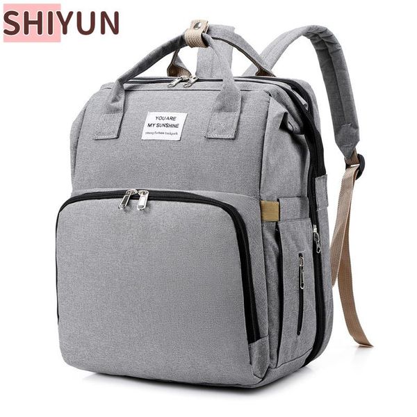 

diaper bags shiyun portable folding crib mummy organizer bag large capacity multifunctional maternity baby care nappy backpack sy60