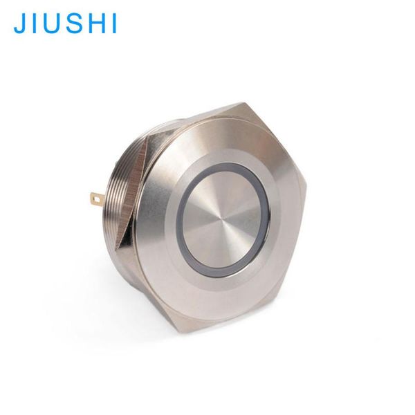 

smart home control a40-11dt mounting hole 40mm latching push button ip65 metal switch illuminated 6 pins stainless steel