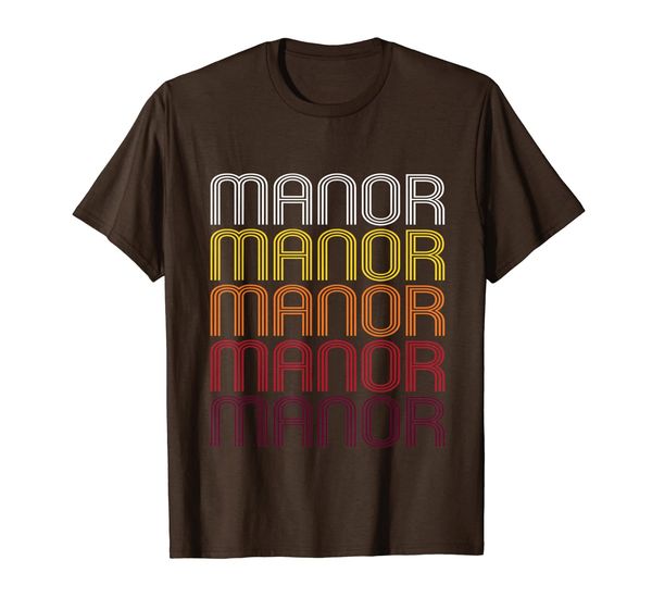 

manor, tx | vintage style texas t-shirt, White;black