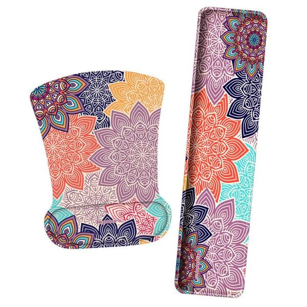 

mouse pads & wrist rests keyboard rest pad ergonomic memory foam set comfort
