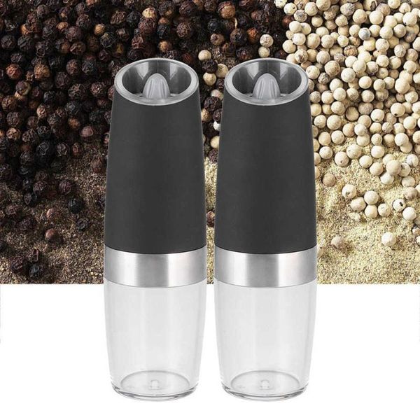 

manual coffee grinders multi-functional electric salt pepper grinder mill set with adjustable coarseness kitchen tool utensils