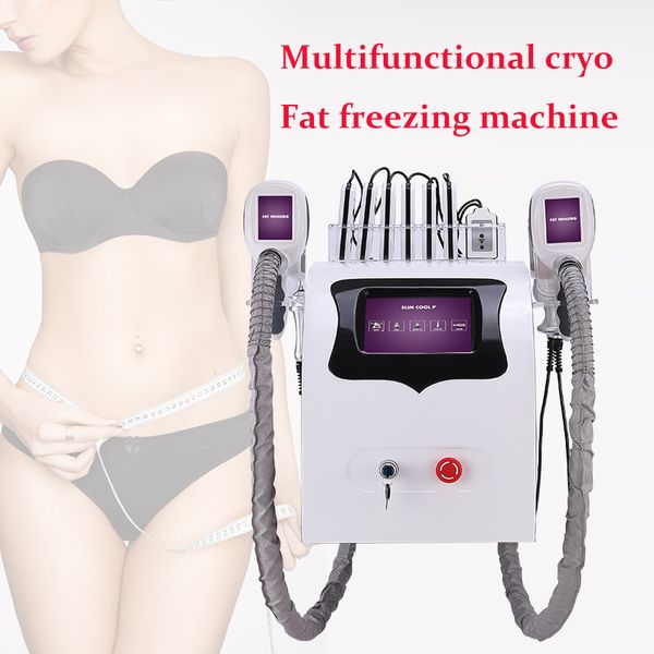 Cryolipolysis portátil gordura gordura máquina de emagrecimento vácuo Redução de adiposo crioterapia Cryo perder peso Equipamento de peso LLLT Lipo Laser Spa Spa Uso