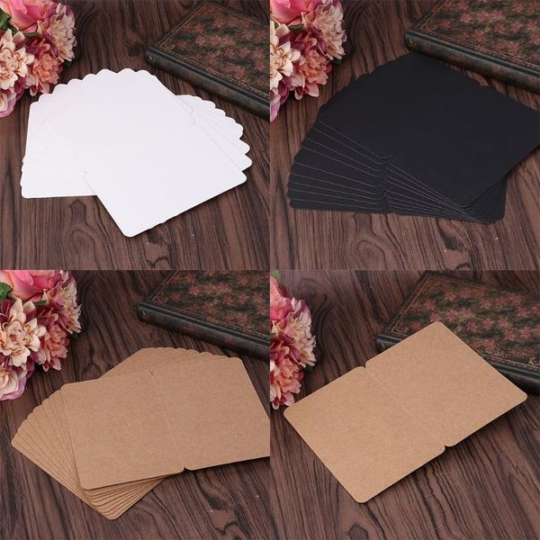 

greeting cards 10pcs blank folding kraft paper card christmas wedding crafts