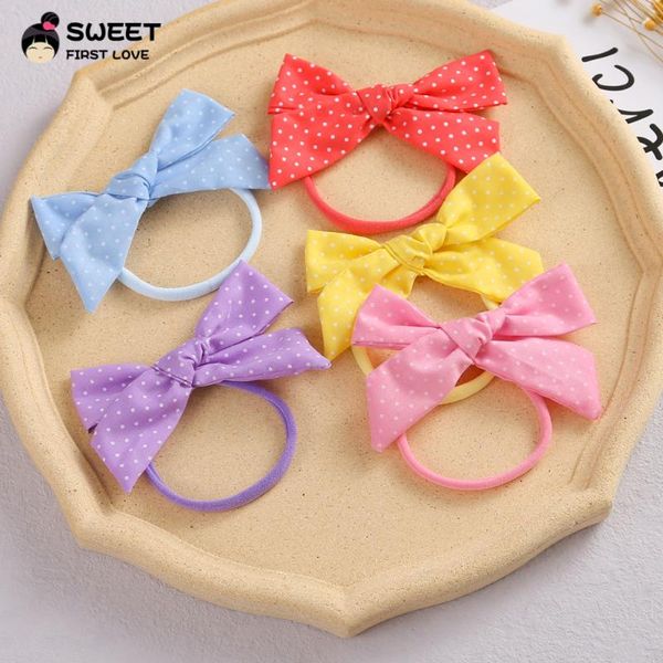 

hair accessories fashion baby headband for children elastic nylon headbands on the head girl bows kids headwear 2021, Slivery;white