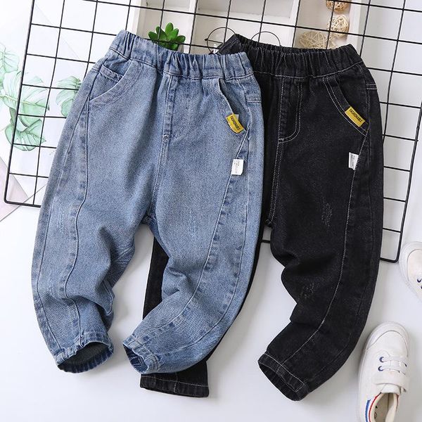 

trousers boys denin pants autumn 2021, Blue