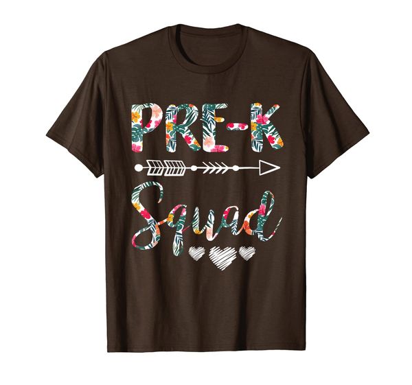 

cute pre-k squad teacher shirt preschool back to school gift t-shirt, White;black