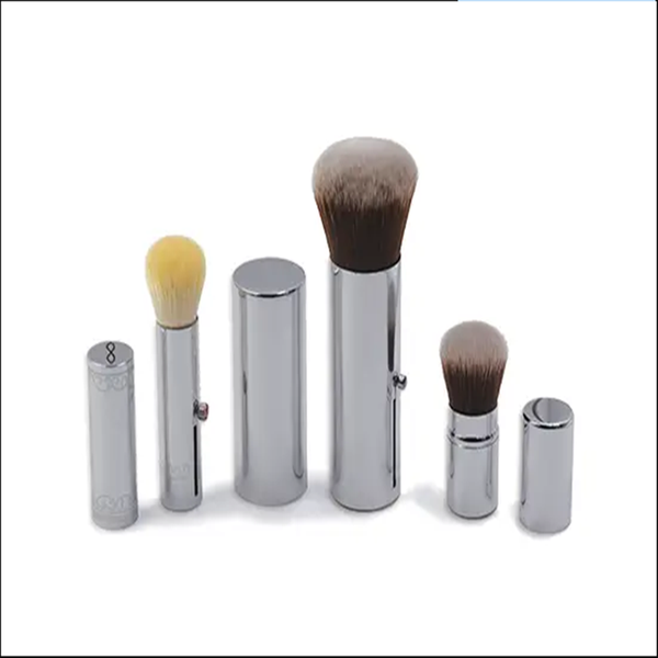 

makeup brushes convenient retractable brush one large powder blush with lid full set of beauty tools