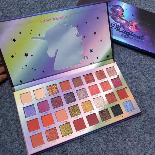 

starry sky glitter eyeshadow palette horse shiny pigmented eye shadow metallic diamond makeup pallete shimmer makeup1