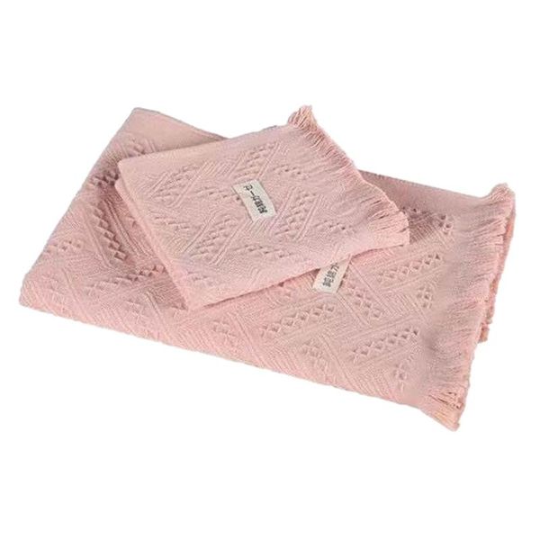 

towel tassel set (2pcs) breathe y 100% cotton nordic beach 70x140cm turkey craft gift summer soft ne