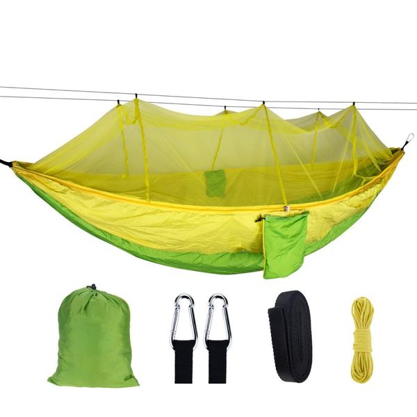 

outdoor games & activities mosquito resistant portable hanging tent net camping hammock