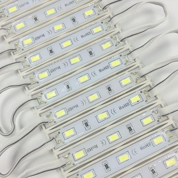 

wholesale 1000pcs led module epoxy waterproof modules 5730 back lighting 3*smd5730 0.72w ip66 brighter than 2835 3528