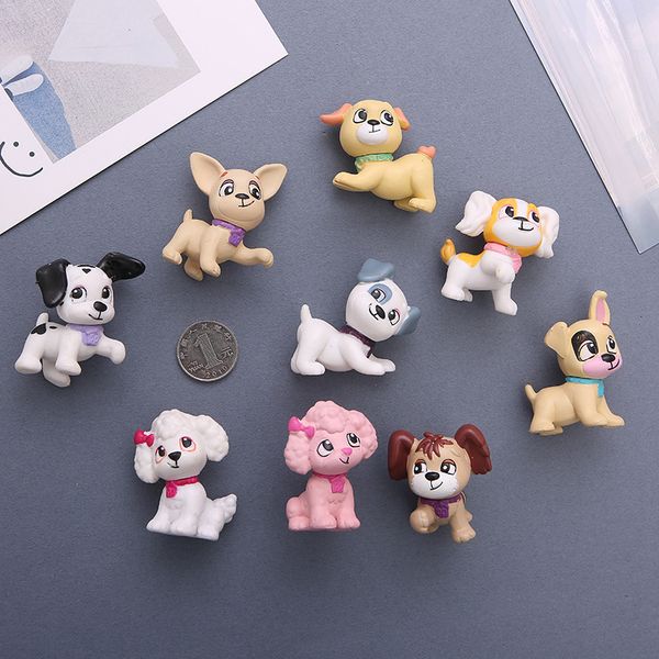 

cartoon pet dog 3d cute animal creative message post magnet refrigerator paste