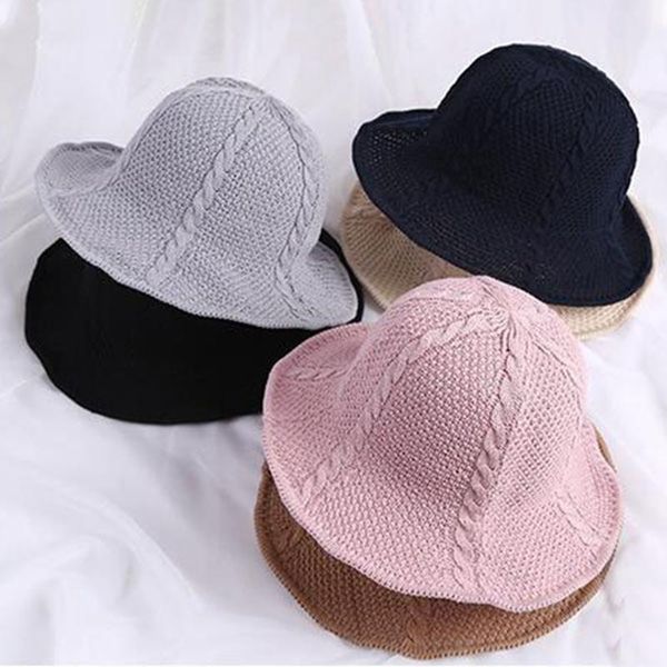 

women's sunsn fashion hat short edge floppy summer beach sun straw fisherman wide brim hats, Blue;gray