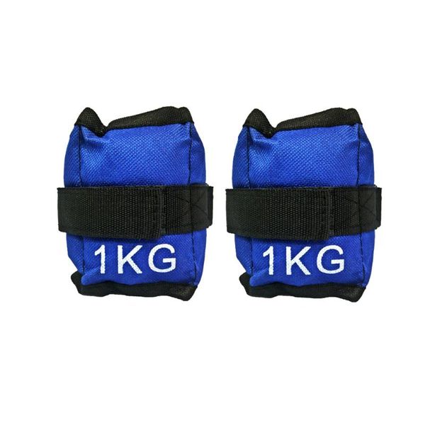 

ankle support 2pcs 1kg comfort fit wrist weights for running sports use, Blue;black