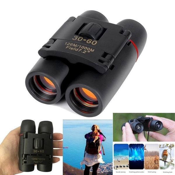 

telescope & binoculars zoom 30x60 folding with low light night vision 1000meters