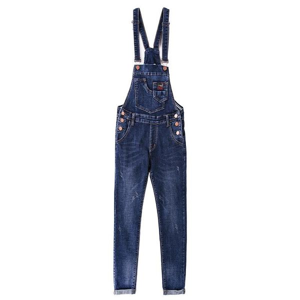 

women's jumpsuits & rompers women high waist long jumpsuit ladies slim button pocket overalls casual trousers female adjustable belt ro, Black;white