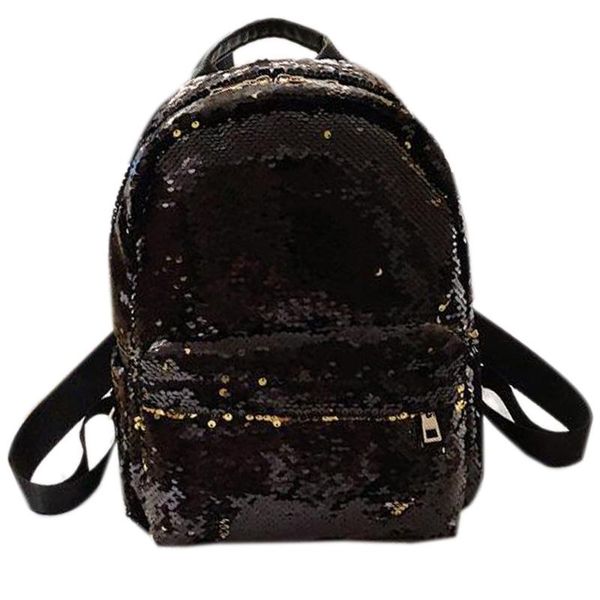 

outdoor bags colorful sequins backpack student korean version of the wild fashion street trend travel