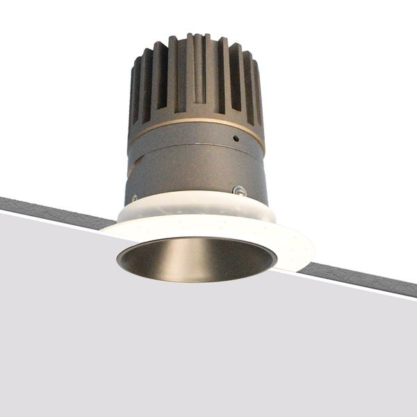 

gold reflector trimless adjustable l light invisible trim spotlights cri90 glare-hidden frame led for home dimmable