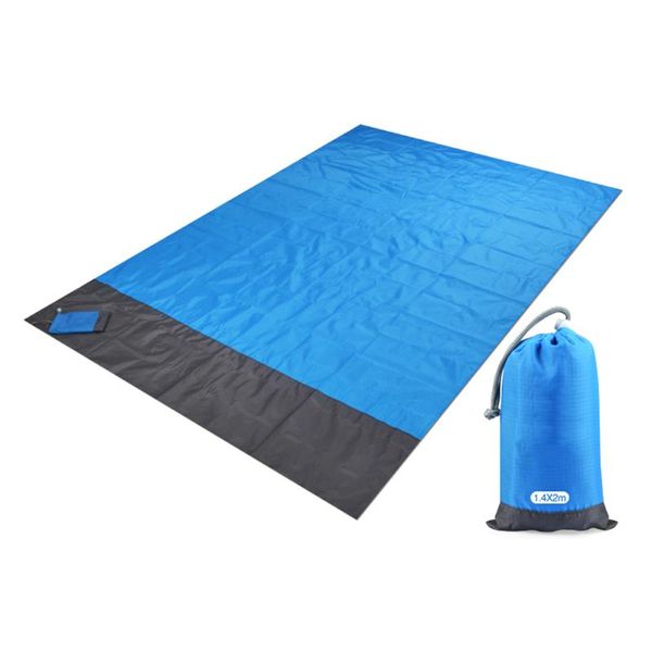 

1.4x2m outdoor camping mat waterproof beach blanket portable picnic ground cushion mattress equipment pads